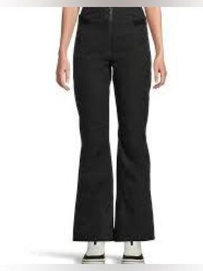 Bogner Fire & Ice Black Flare Ski/Snowboard Pants